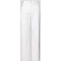 Tommy Jeans Slim Fit Jeans mit Straight Leg Modell 'LAYLA' in Ecru, Größe 25/32 von Tommy Jeans