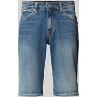 Tommy Jeans Slim Fit Jeansshorts aus Baumwoll-Mix Modell 'RONNIE' in Dunkelblau, Größe 32 Tommy Jeans Slim Fit Jeansshorts aus Baumwoll-Mix Modell 'RONNIE' in Dunkelblau, Größe 32 von Tommy Jeans