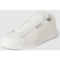 Tommy Jeans Sneaker in unifarbenem Design in Weiss, Größe 43 von Tommy Jeans