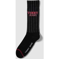 Tommy Jeans Socken mit Label-Details in Black, Größe 43/46 von Tommy Jeans