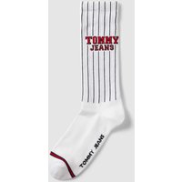 Tommy Jeans Socken mit Label-Details in Weiss, Größe 39/42 von Tommy Jeans