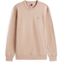 Tommy Jeans Softer Sweatshirt aus Baumwolle mit Logo-Aufnäher in L von Tommy Jeans