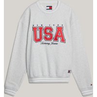 Tommy Jeans Softes Sweatshirt mit Team USA-Aufnäher von Tommy Jeans