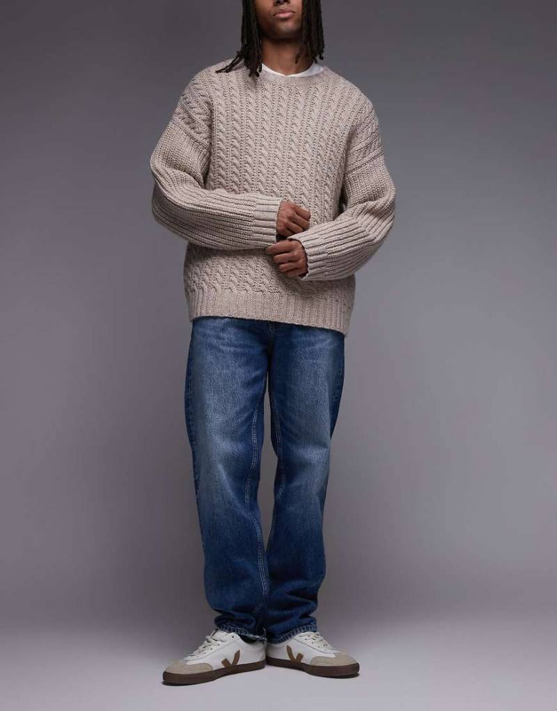 Tommy Jeans - Sonny - Schmal zulaufende Regular -Fit-Jeans in mittlerer Waschung mit Selvedge-Saum-Blau von Tommy Jeans