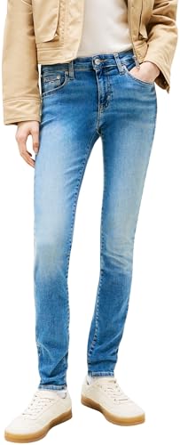 Tommy Jeans Sophie Lw Skn Ch0238 Enganliegend, Damen, Denim (Denim Medium), 32W / 32L von Tommy Jeans