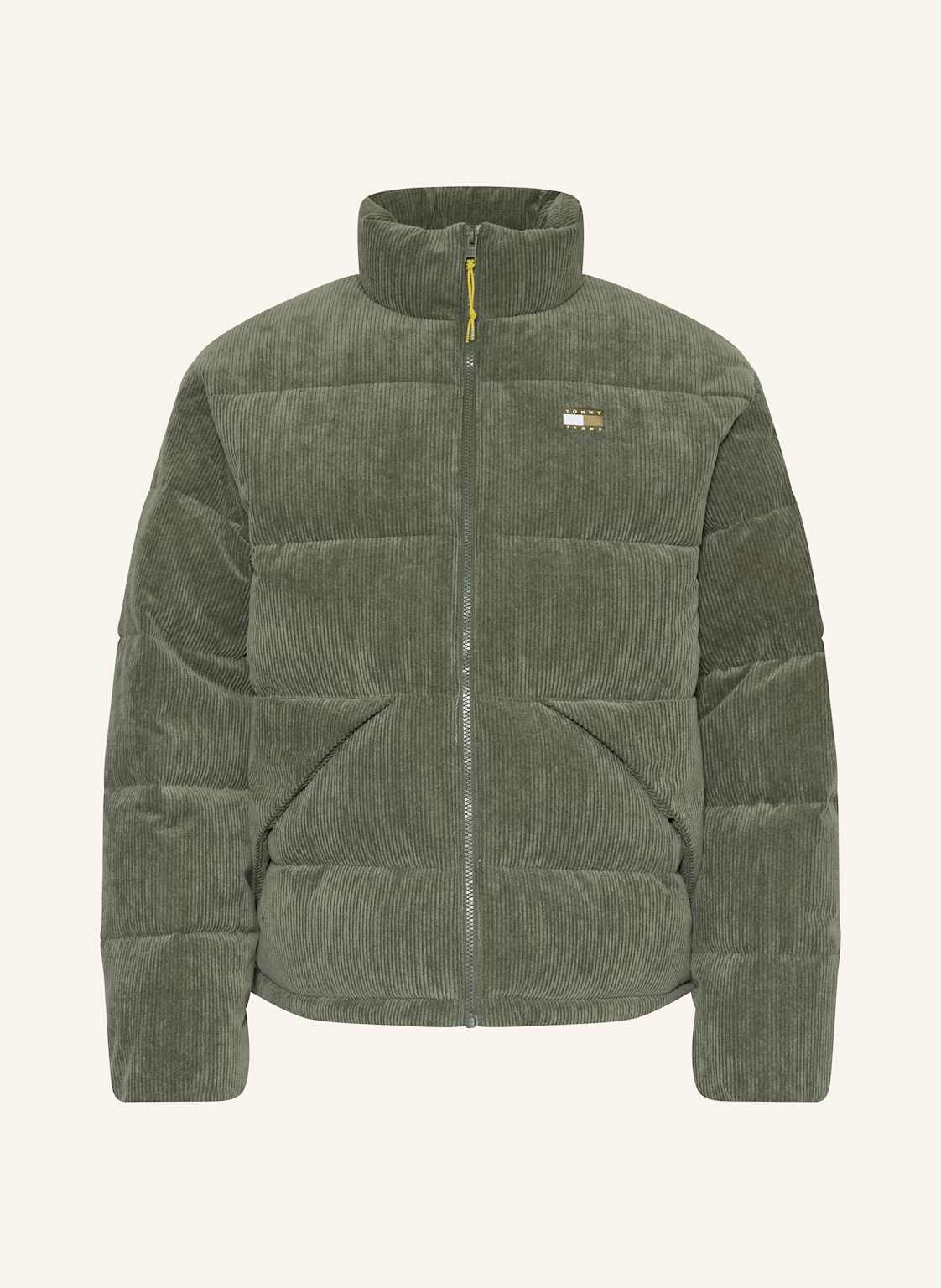 Tommy Jeans Steppjacke Aus Cord gruen von Tommy Jeans