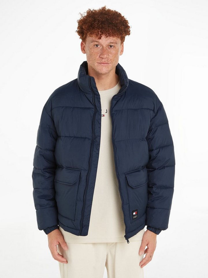 Tommy Jeans Steppjacke TJM BACK LOGO PUFFER mit hohem Stehkragen von Tommy Jeans