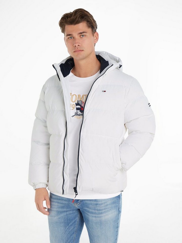 Tommy Jeans Daunenjacke TJM ESSENTIAL DOWN JACKET mit Tunnelzug und Stoppern an der Kapuze von Tommy Jeans