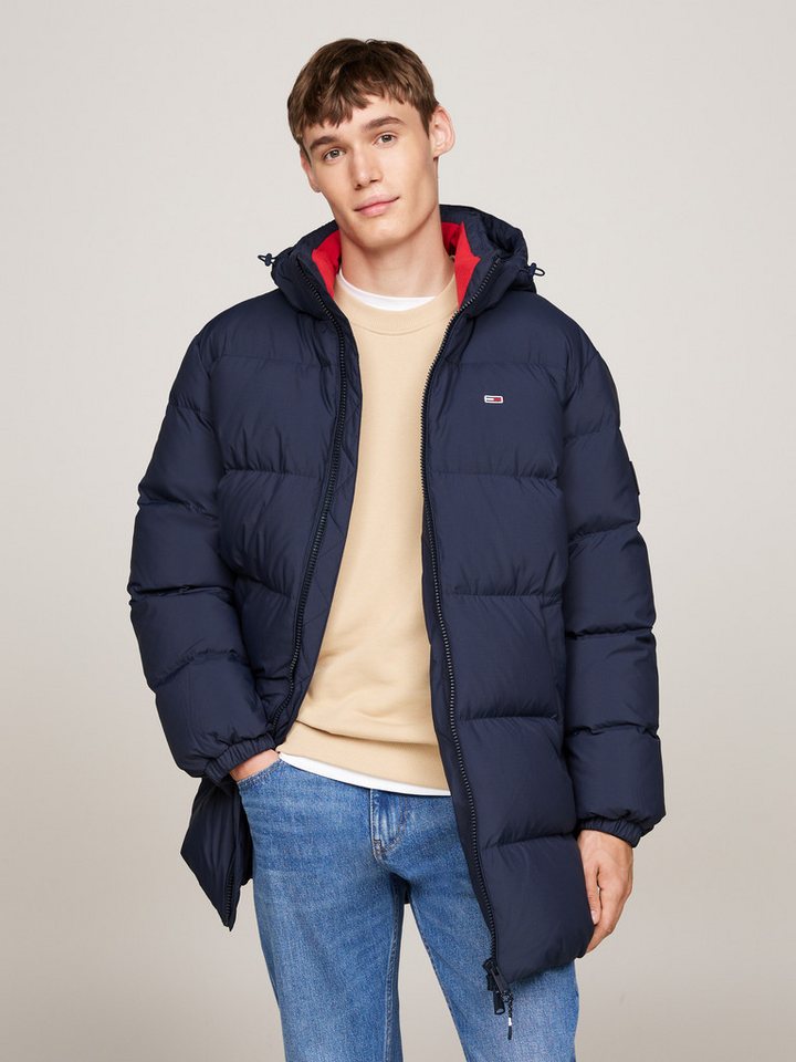 Tommy Jeans Steppjacke TJM ESSENTIAL DOWN PARKA Daunenjacke, Übergangsjacke mit Kapuze von Tommy Jeans