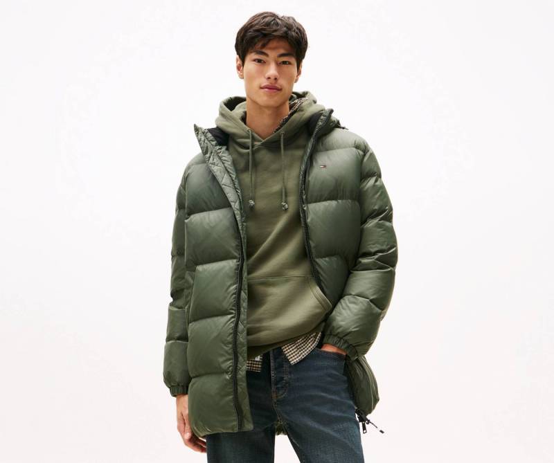 Tommy Jeans Steppjacke TJM ESSENTIAL DOWN PARKA Daunenjacke, Übergangsjacke mit Kapuze von Tommy Jeans