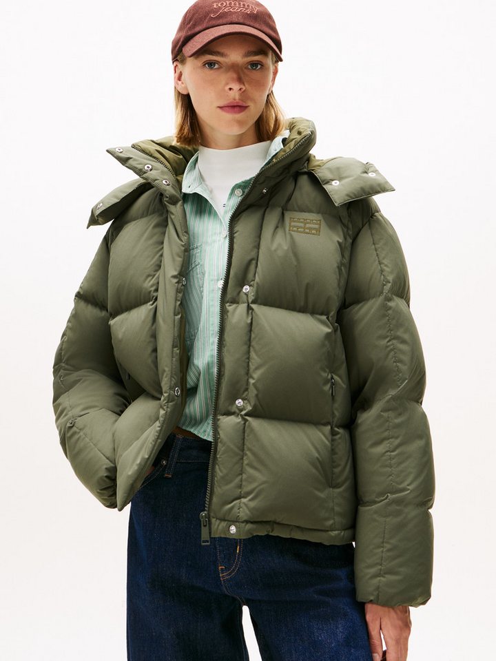 Tommy Jeans Steppjacke TJW ALASKA GRID DOWN JACKET EXT von Tommy Jeans