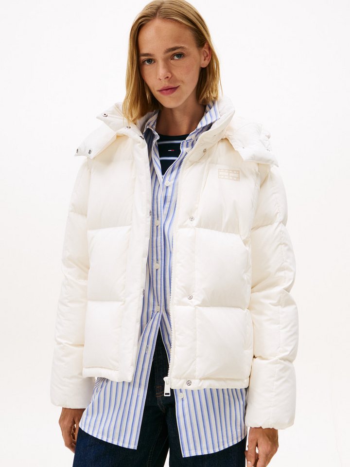 Tommy Jeans Steppjacke TJW ALASKA GRID DOWN JACKET EXT von Tommy Jeans