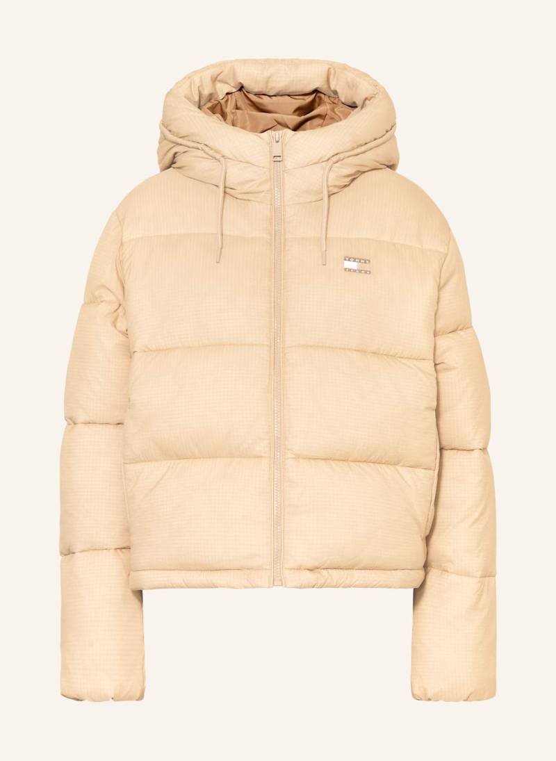 Tommy Jeans Steppjacke beige von Tommy Jeans