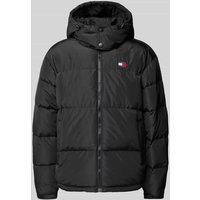 Tommy Jeans Steppjacke mit Kapuze Modell 'ALASKA' in Black, Größe S von Tommy Jeans