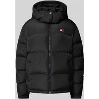 Tommy Jeans Steppjacke mit Label-Stitching Modell 'ALASKA' in Black, Größe L von Tommy Jeans
