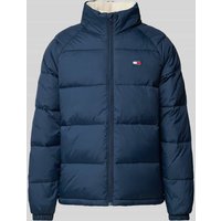 Tommy Jeans Steppjacke mit Logo-Stitching Modell 'VAIL' in Marine, Größe XL Tommy Jeans Steppjacke mit Logo-Stitching Modell 'VAIL' in Marine, Größe XL von Tommy Jeans