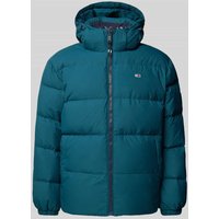 Tommy Jeans Regular Fit Daunenjacke mit Federanteil in Petrol, Größe L von Tommy Jeans