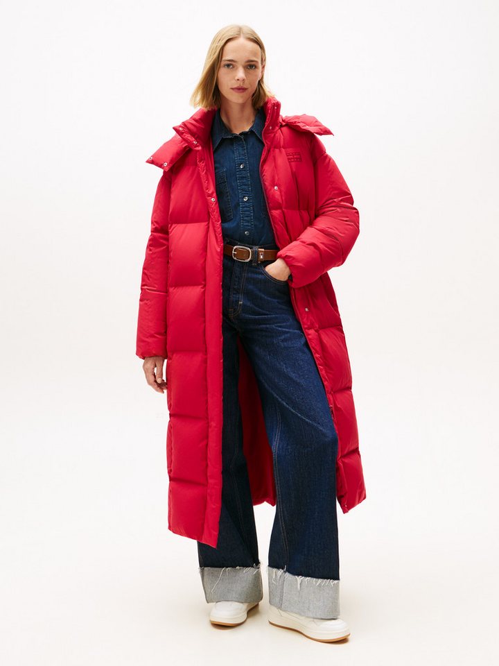 Tommy Jeans Steppmantel TJW ALASKA GRID DWN MXI COAT EXT von Tommy Jeans