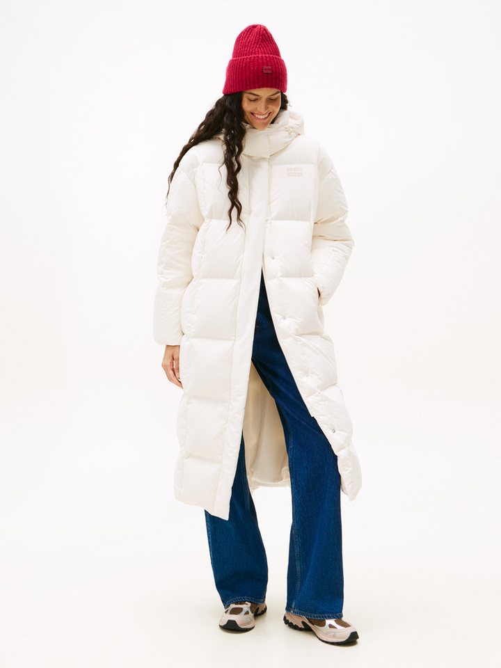 Tommy Jeans Steppmantel TJW ALASKA GRID DWN MXI COAT EXT von Tommy Jeans