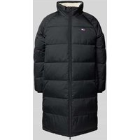 Tommy Jeans Steppparka mit Label-Badge Modell 'VAIL' in Black, Größe XL von Tommy Jeans