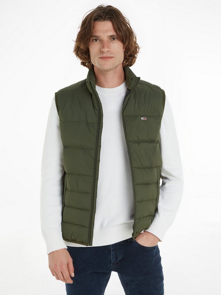 Tommy Jeans Steppweste TJM LIGHT DOWN VEST mit Logostickerei von Tommy Jeans