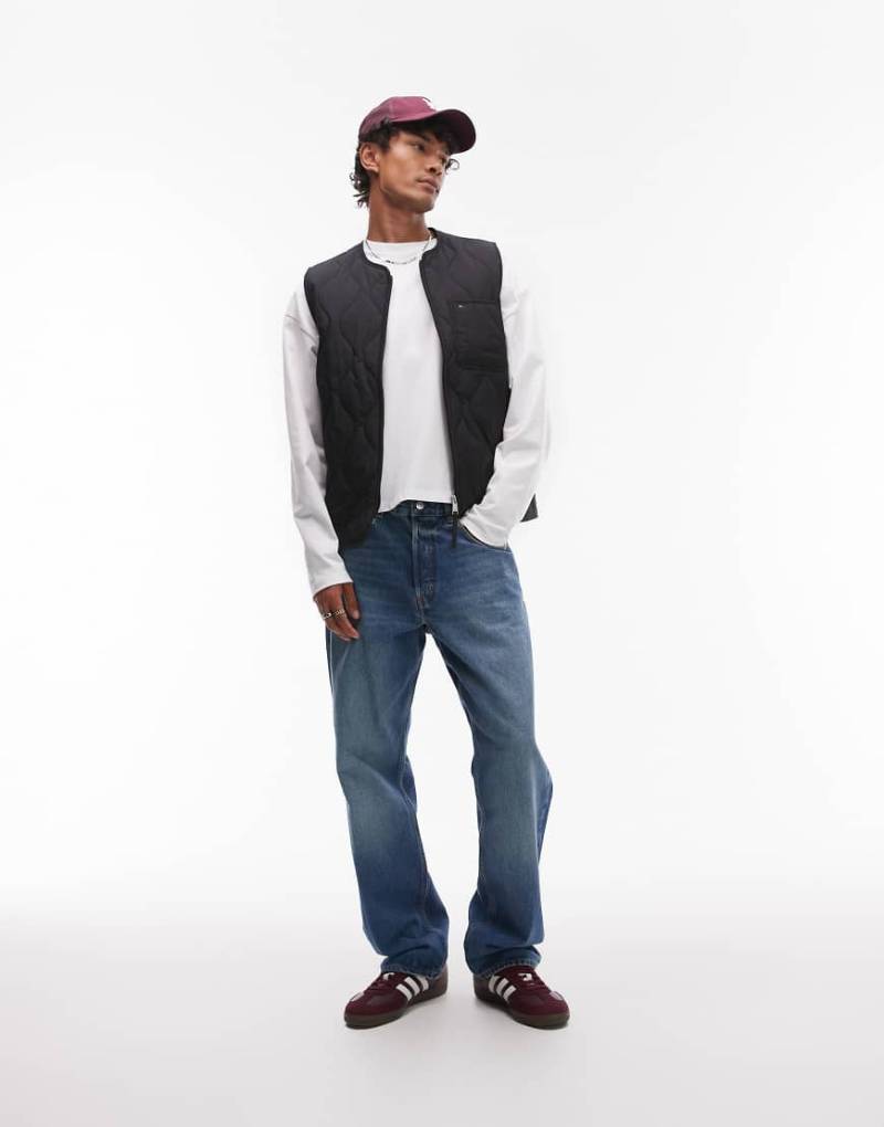 Tommy Jeans - Steppweste in Schwarz von Tommy Jeans