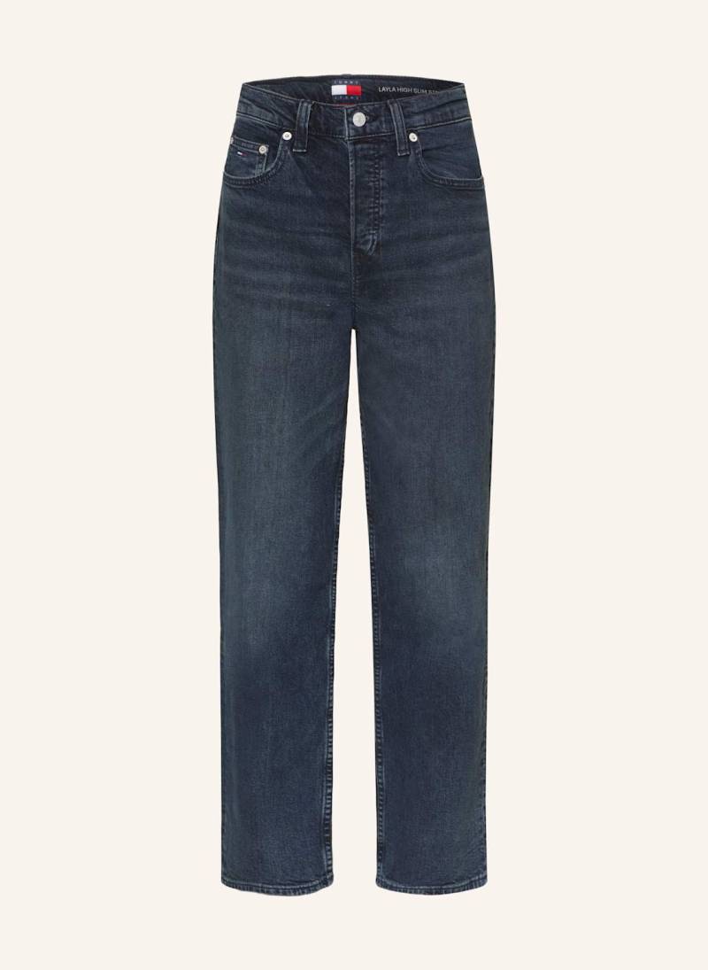 Tommy Jeans Straight Jeans Layla blau von Tommy Jeans