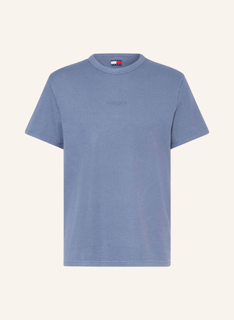 Tommy Jeans Strickshirt blau von Tommy Jeans