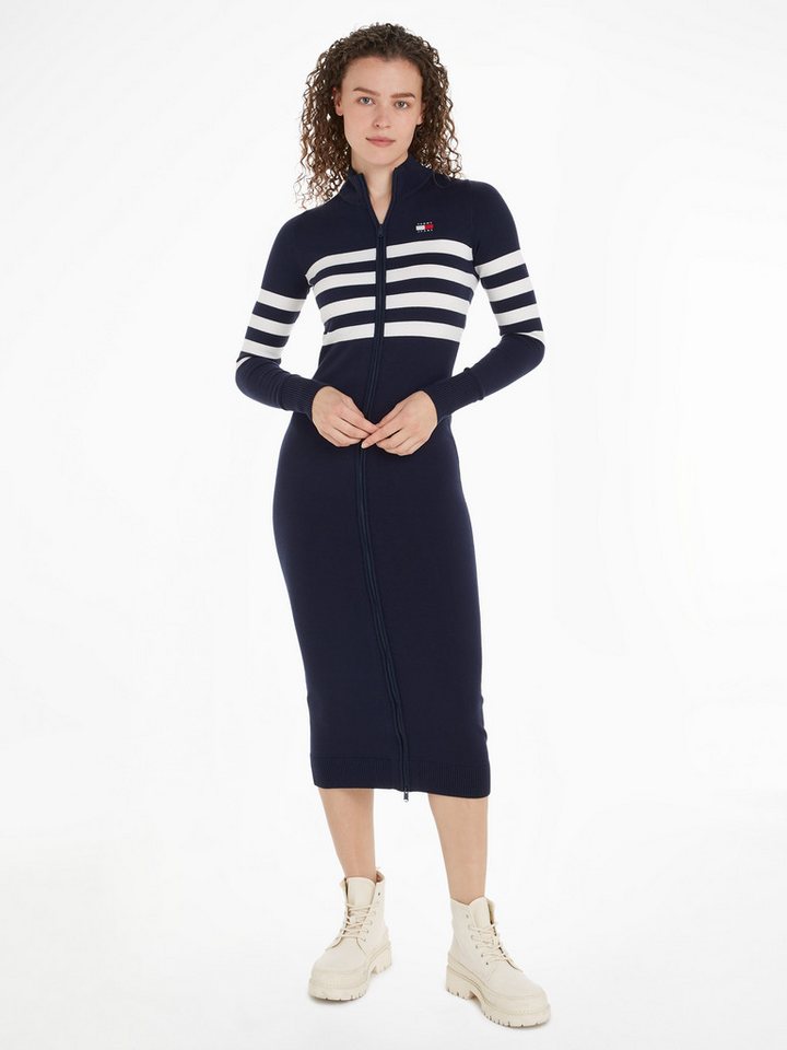Tommy Jeans Sweatkleid TJW STRIPE MIDI SWEATER DRESS mit Streifendesign Tommy Jeans Sweatkleid TJW STRIPE MIDI SWEATER DRESS mit Streifendesign von Tommy Jeans