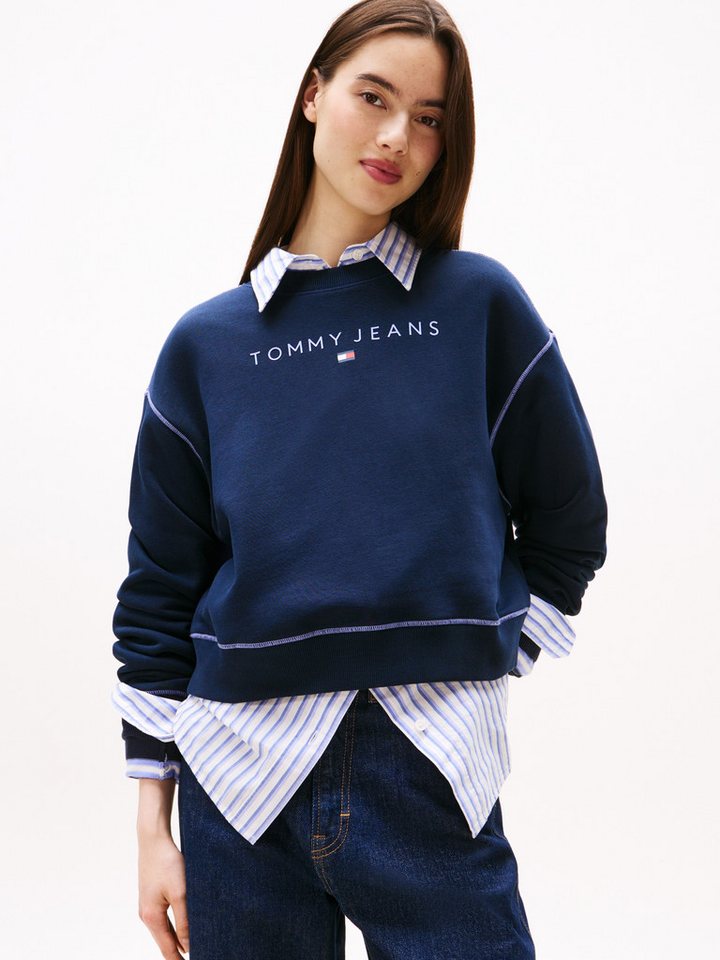 Tommy Jeans Sweatshirt TJW RLX CRP STITCH LINEAR CREW von Tommy Jeans