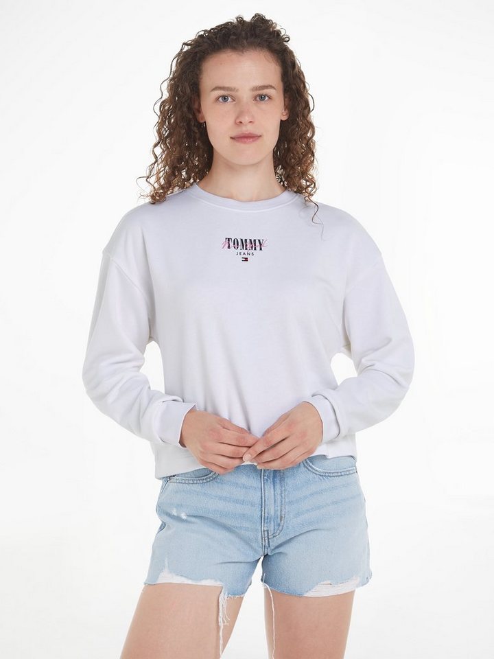 Tommy Jeans Sweatshirt TJW RLX ESSENTIAL LOGO CREW EXT mit Tommy Jeans Logo-Schriftzug von Tommy Jeans