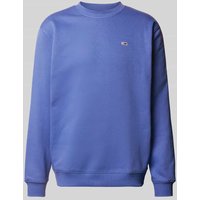 Tommy Jeans Sweatshirt mit Logo-Stitching in Royal, Größe L Tommy Jeans Sweatshirt mit Logo-Stitching in Royal, Größe L von Tommy Jeans