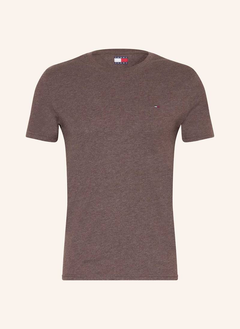 Tommy Jeans T-Shirt braun von Tommy Jeans