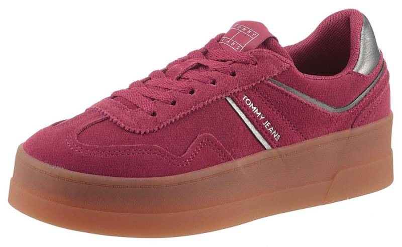 Tommy Jeans THE GREENWICH FLATFORM ELEVATED Plateausneaker, Schnürschuh, Freitzeitschuh, Halbschuh mit Logo-Aufnäher von Tommy Jeans