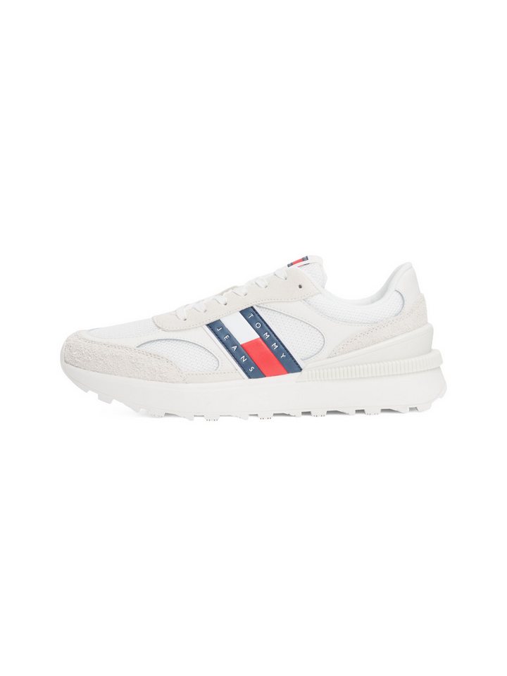 Tommy Jeans TJM TECHNICAL RUNNER ESS Sneaker, Freizeitschuh, Halbschuh, Schnürschuh mit gepolstertem Schaftrand von Tommy Jeans