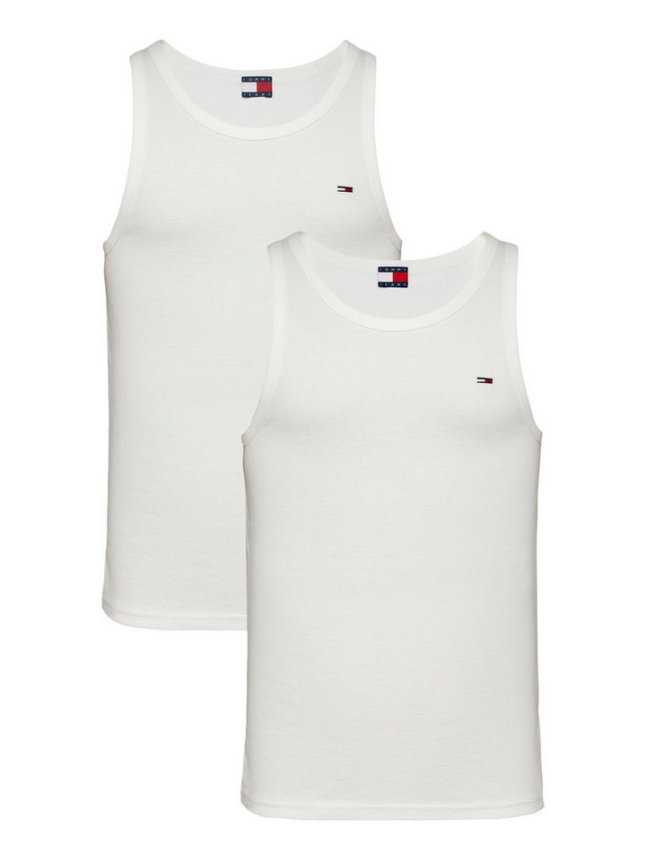 Tommy Jeans Tanktop TJM XSLIM 2PCK RIB TANK EXT (Packung, 2-tlg., 2er) mit gerippter Struktur von Tommy Jeans