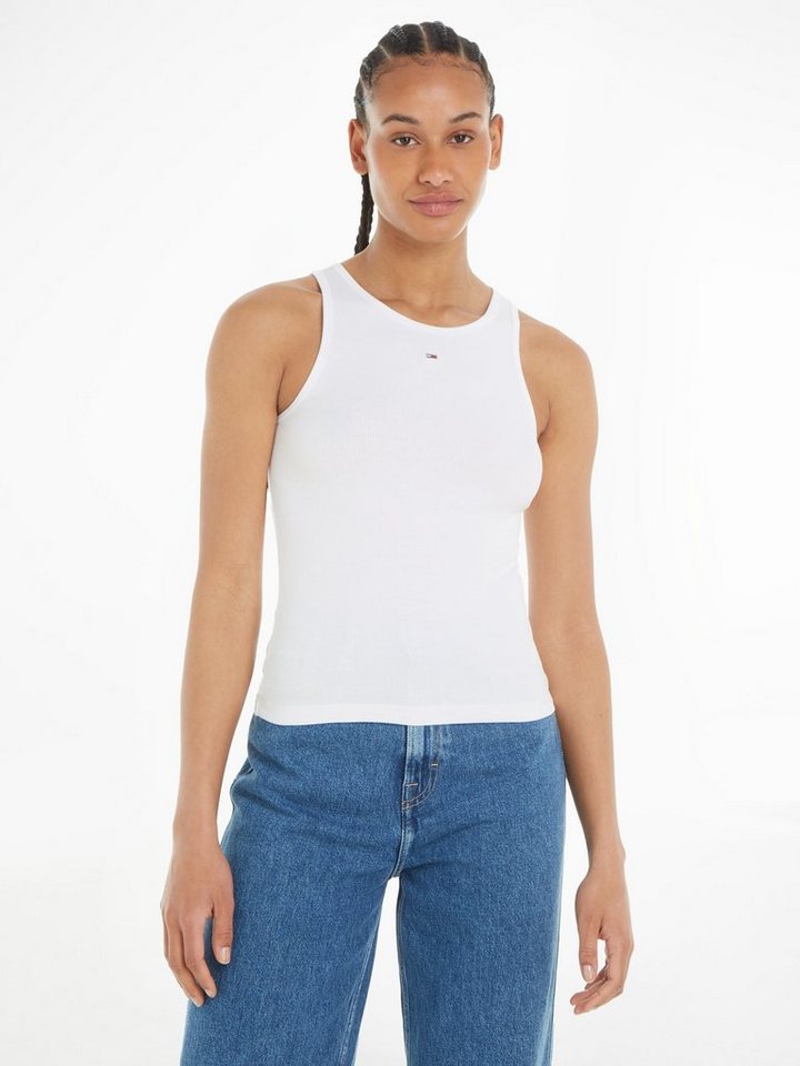 Tommy Jeans Tanktop TJW ESSENTIAL RIB TANK in Rippoptik von Tommy Jeans