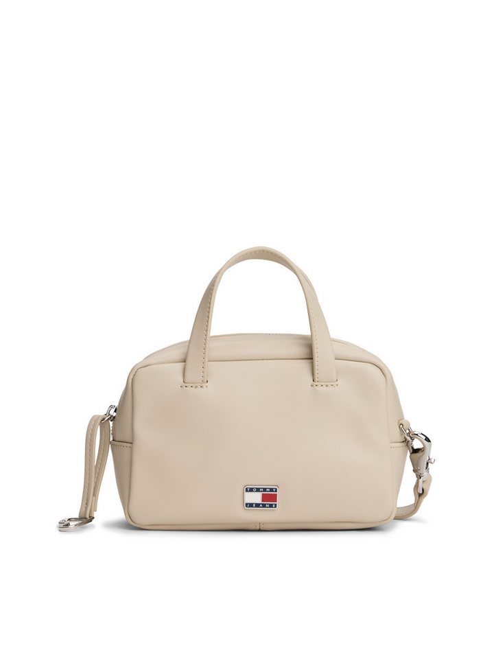 Tommy Jeans Umhängetasche TJW CITY TRUNK CROSSOVER (2-tlg., Abnehmbarer Herzenanhänger), Damen Tragetasche, Schultertasche mit Herzchen-Applikation von Tommy Jeans