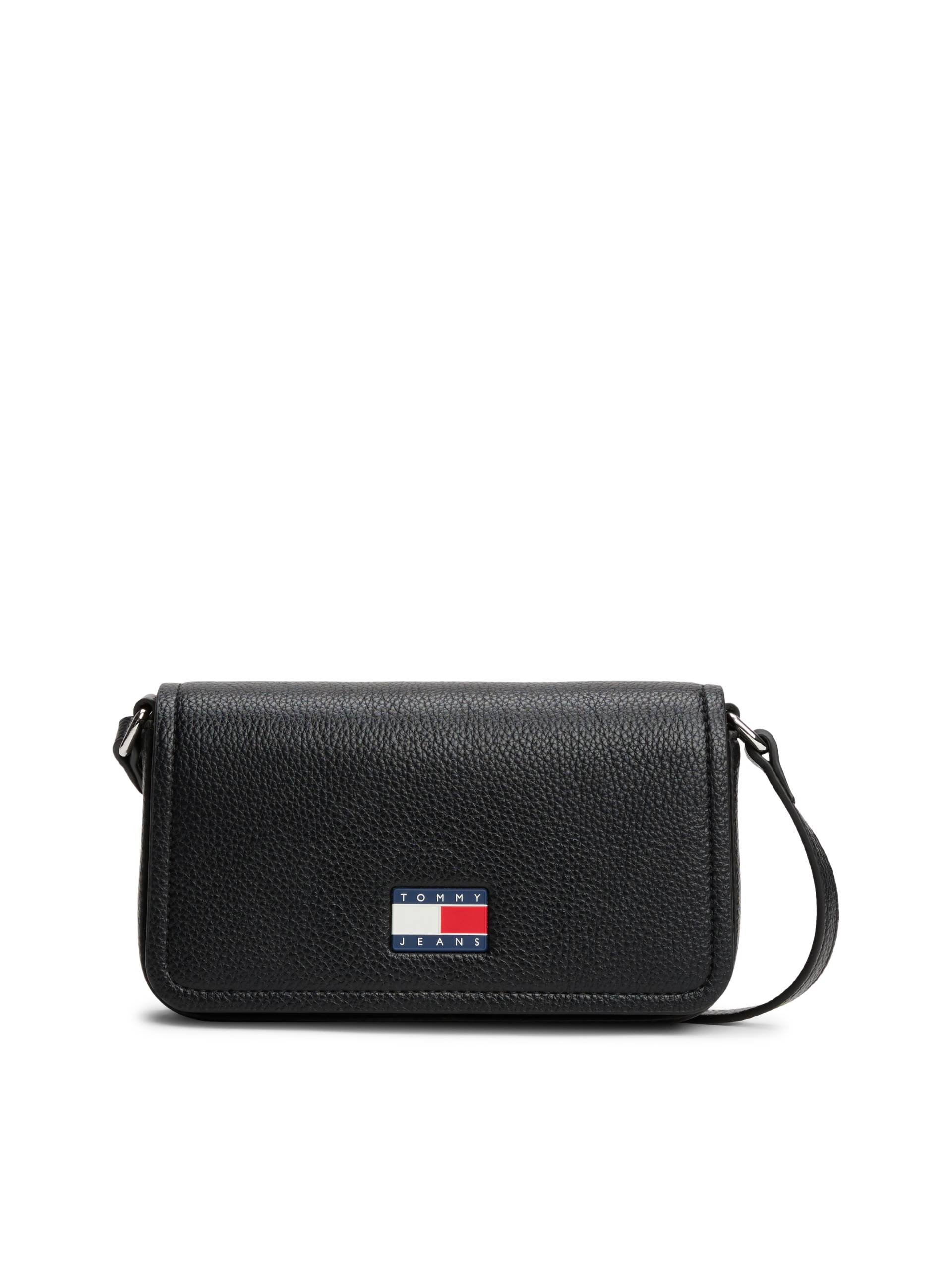 Tommy Jeans Umhängetasche "TJW MUST FLAP CROSSOVER", Damen Schultertasche, Minibag mit Tommy-Schmuckemblem von Tommy Jeans