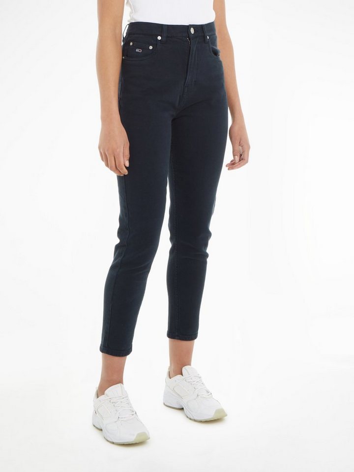 Tommy Jeans Webhose TJW MOM SLIM UH GD mit Logostickerei von Tommy Jeans
