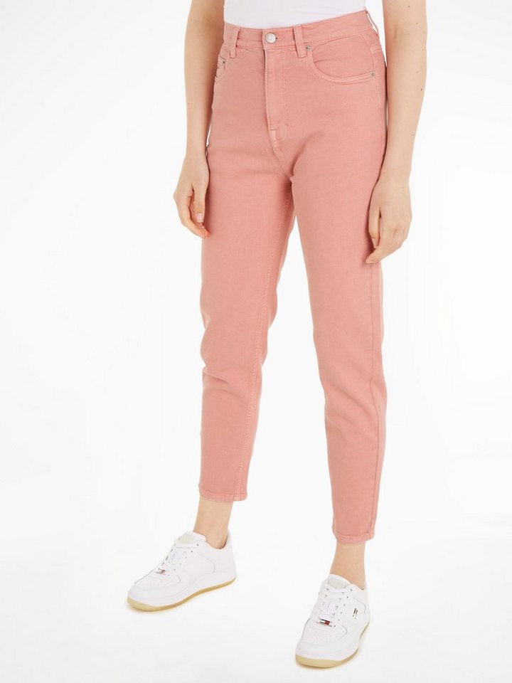 Tommy Jeans Webhose TJW MOM SLIM UH GD mit Logostickerei von Tommy Jeans