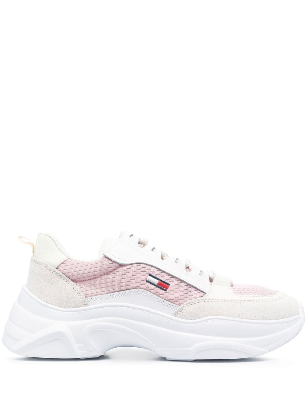 Tommy Jeans Sneakers mit Schnürung - Rosa von Tommy Jeans