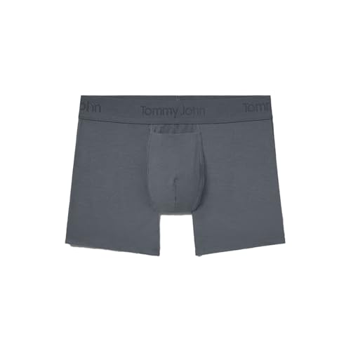 Tommy John Herren Trunk 10,2 cm Unterwäsche, zweite Haut Boxershorts mit stützendem Konturbeutel, weich, atmungsaktiv, Stretch-Stoff, Turbulence, XX-Large Tommy John Herren Trunk 10,2 cm Unterwäsche, zweite Haut Boxershorts mit stützendem Konturbeutel, weich, atmungsaktiv, Stretch-Stoff, Turbulence, XX-Large von Tommy John