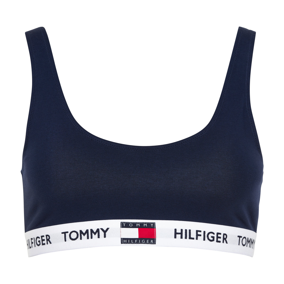 Tommy Hilfiger Bralette Oberteil, Farbe: Blau Blazer, Größe: S, Damen von Tommy hilfiger