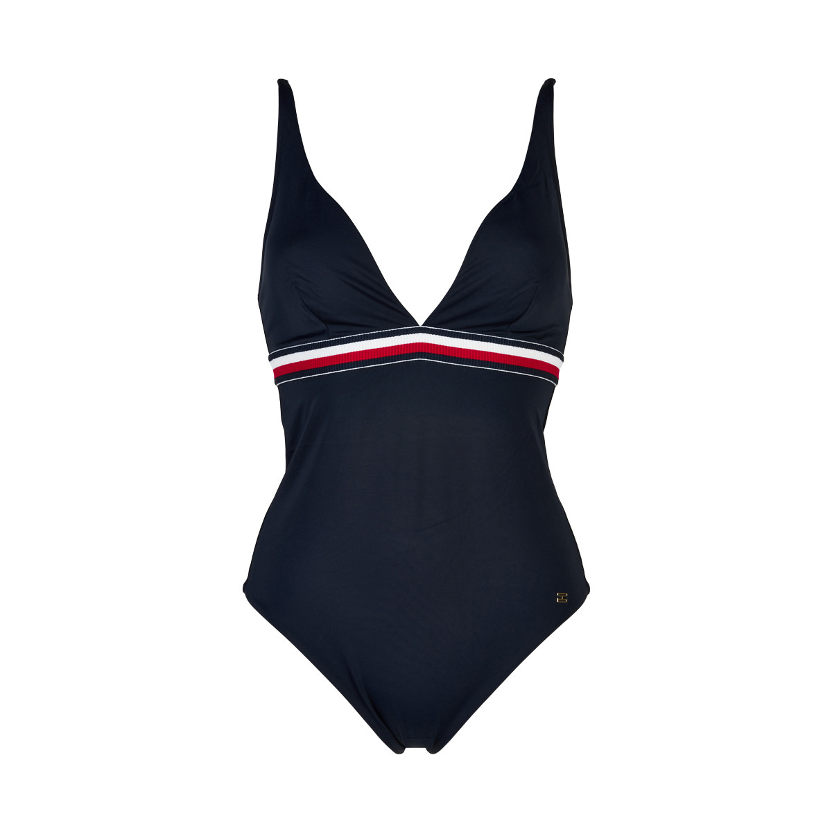 Tommy Hilfiger Badeanzug Ohne Bügel, Farbe: Schwarz, Größe: XS, Damen von Tommy hilfiger