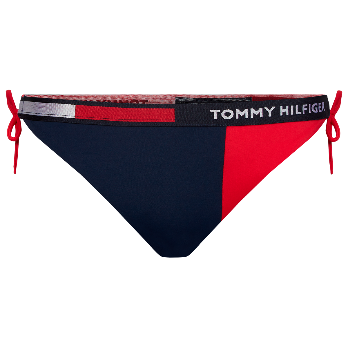 Tommy Hilfiger String Slip Bikini Hose, Farbe: Pitch Blau, Größe: L, Damen von Tommy hilfiger