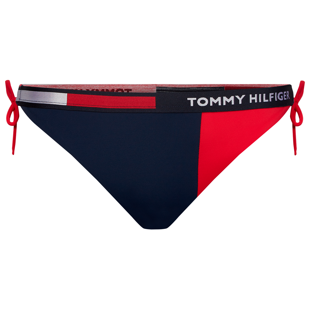 Tommy Hilfiger String Slip Bikini Hose, Farbe: Pitch Blau, Größe: XL, Damen von Tommy hilfiger