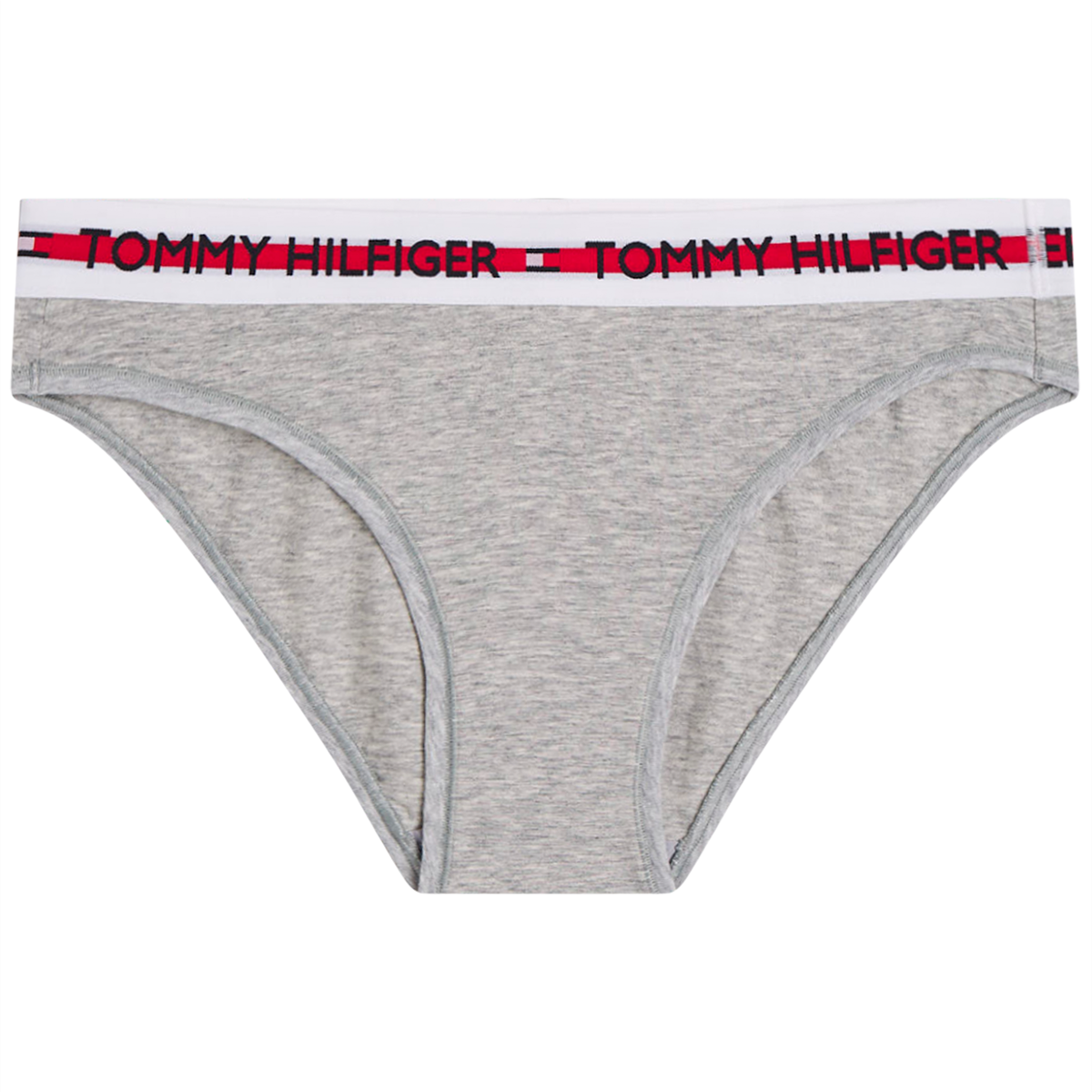 Tommy Hilfiger Tai Slip, Farbe: Grau, Größe: L, Damen von Tommy hilfiger