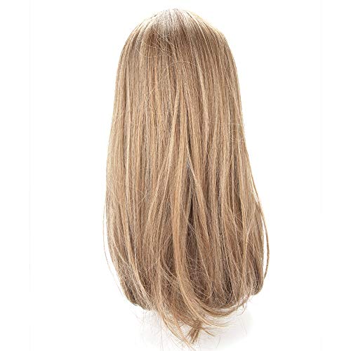 Perücke Modische Lange Gerade Steigung Licht Blonde Perücke Damen Lady Cosplay Party Stilvolle Synthetische Perücken von Tomotato