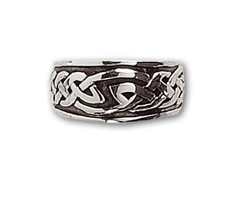 Ring Keltischer Knoten Celtic aus 925 Sterling Silber von Toms-Silver